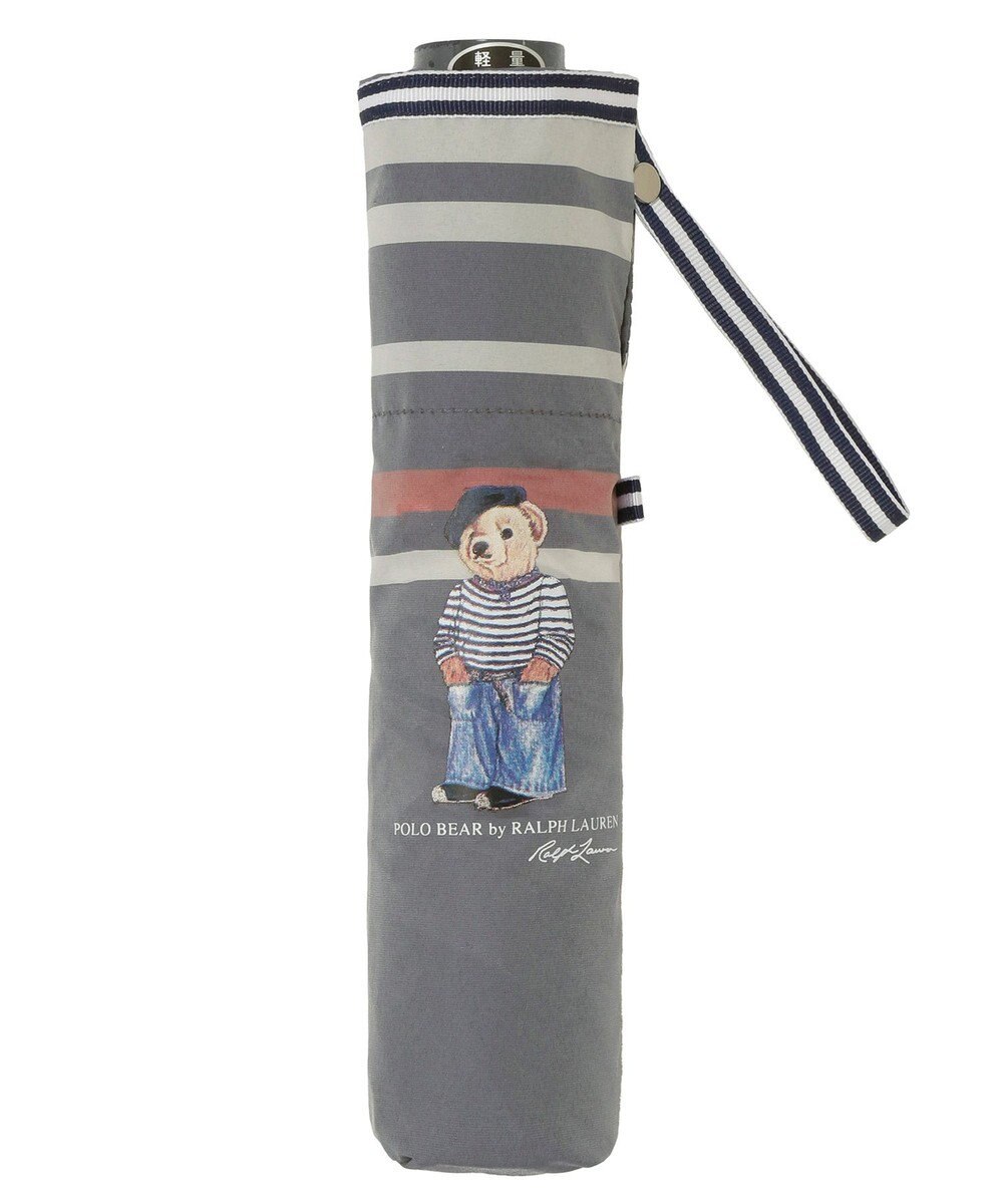 MOONBAT 【大きめ/軽量】POLO RALPH LAUREN （ポロ ラルフローレン）折りたたみ傘 FRENCH BEAR 55cm 