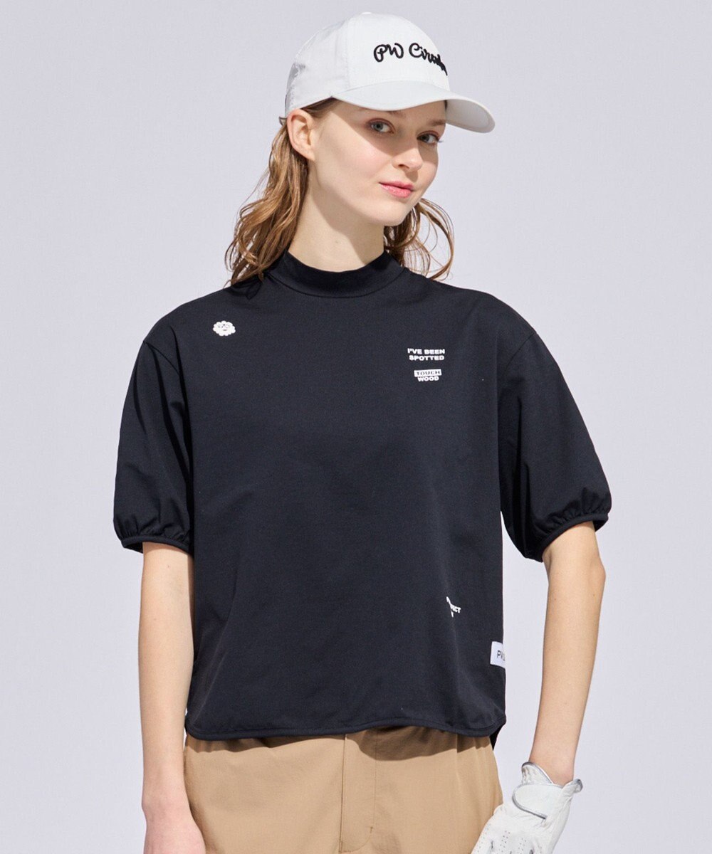 PW CIRCULUS 【WOMEN】パフスリーブモックT  2026年モデル ゴルフウェア レディース 