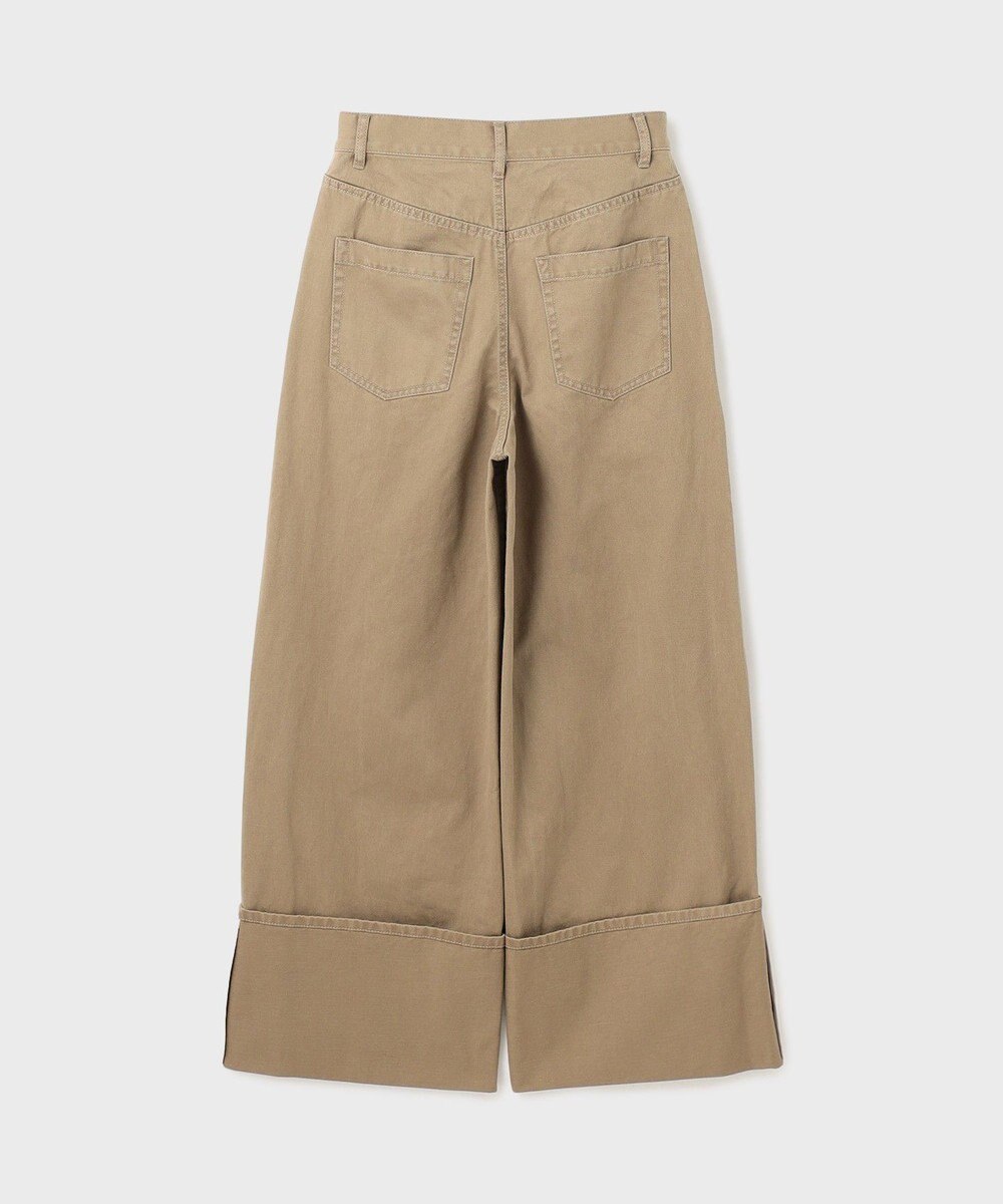 GRACE CONTINENTAL ロールアップワイドパンツ 