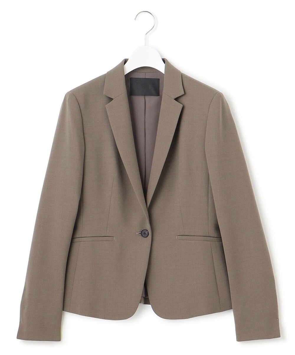 ICB 【UVカット・洗える】ウール2WAYストレッチ テーラードジャケット 