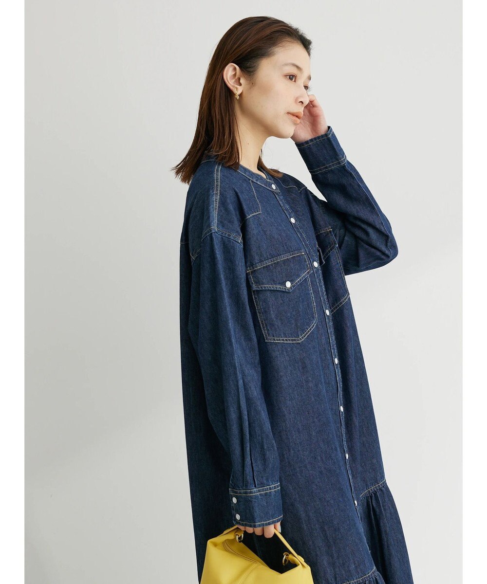 Green Parks ・ＳＵＧＡＲ　ＳＰＯＯＮ　デニムウエスタンワンピース 