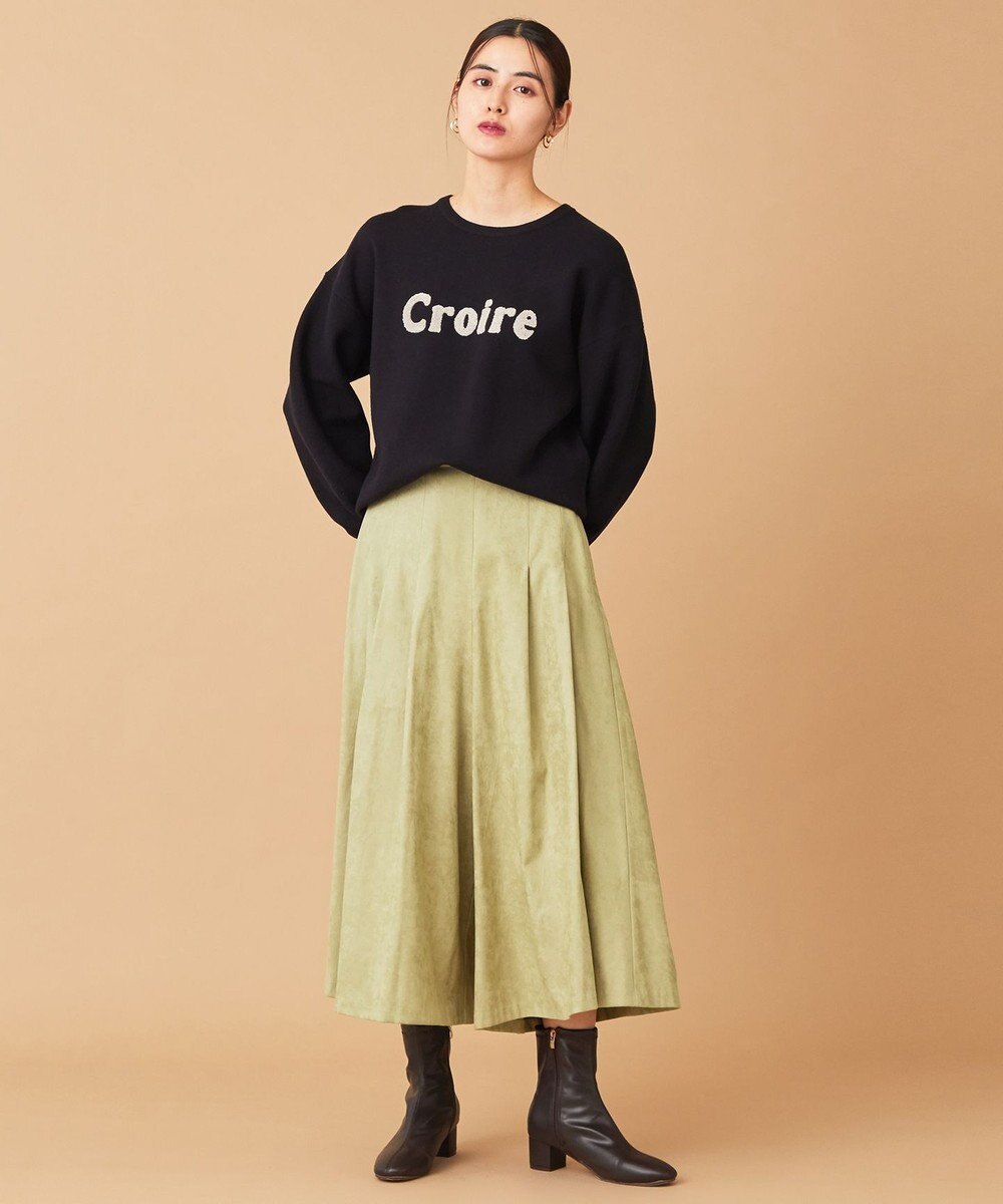 ANY L 【洗濯機可・ウエストゴム】サンディングピーチ スカーチョ 