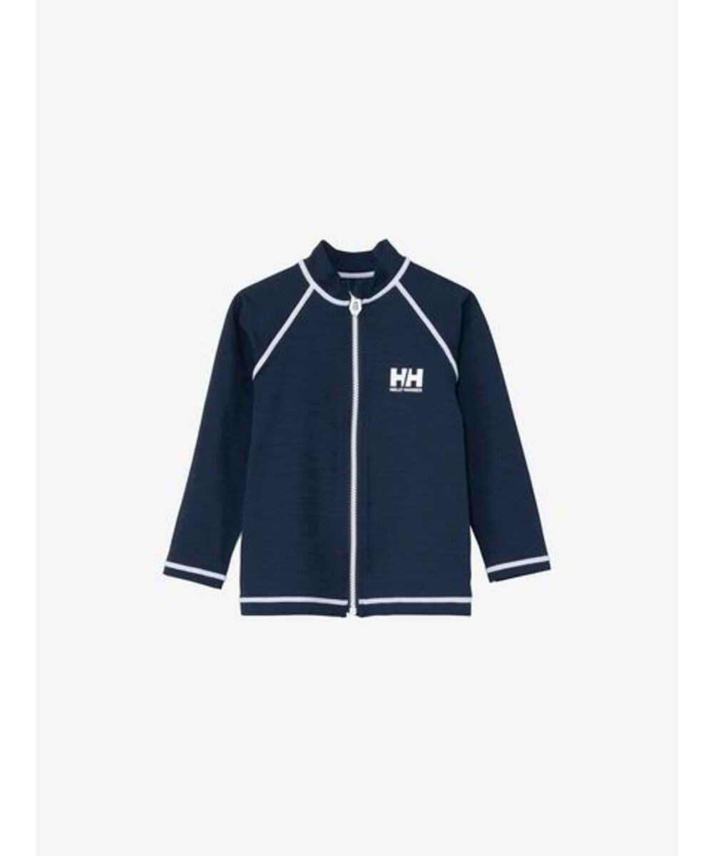 HELLY HANSEN 【キッズ】ロングスリーブ HHフルジップラッシュガード 