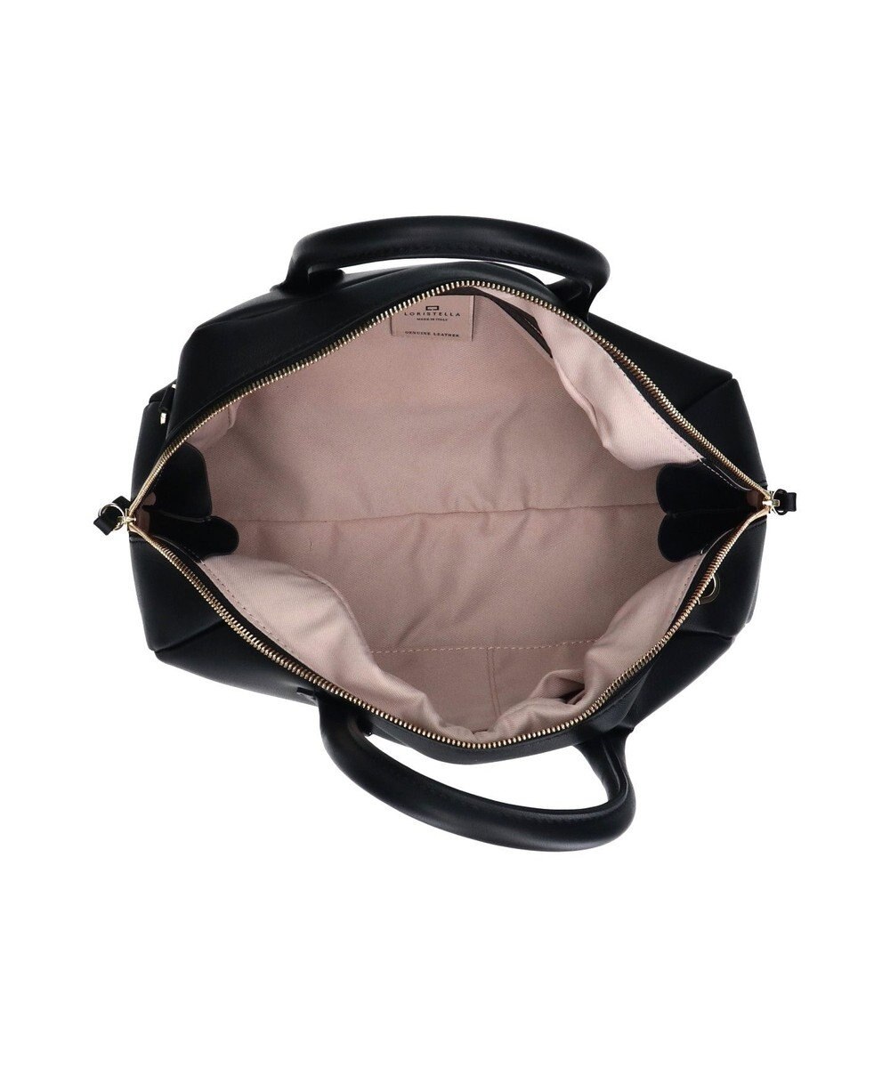 INTER-CHAUSSURES 【LORISTELLA】ミディアムサイズレザーハンドバッグ 