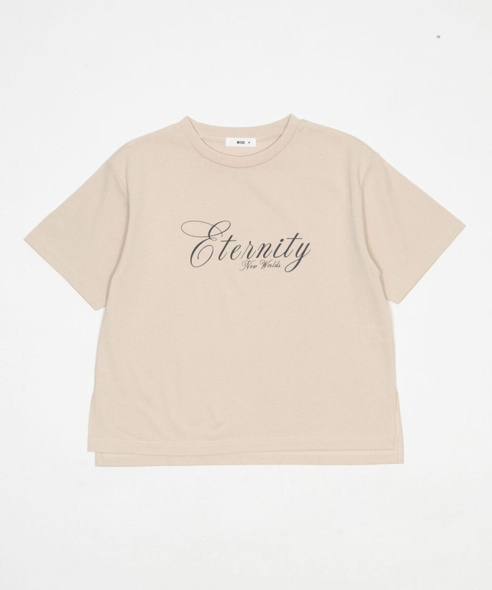 WEGO 【2026春夏新作】接触冷感プリントロゴT 