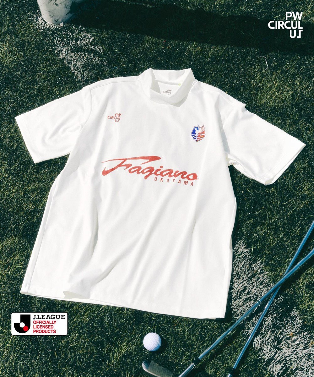 PW CIRCULUS 【UNISEX】J.LEAGUE モックネック J1所属の20クラブコラボ ゴルフ 