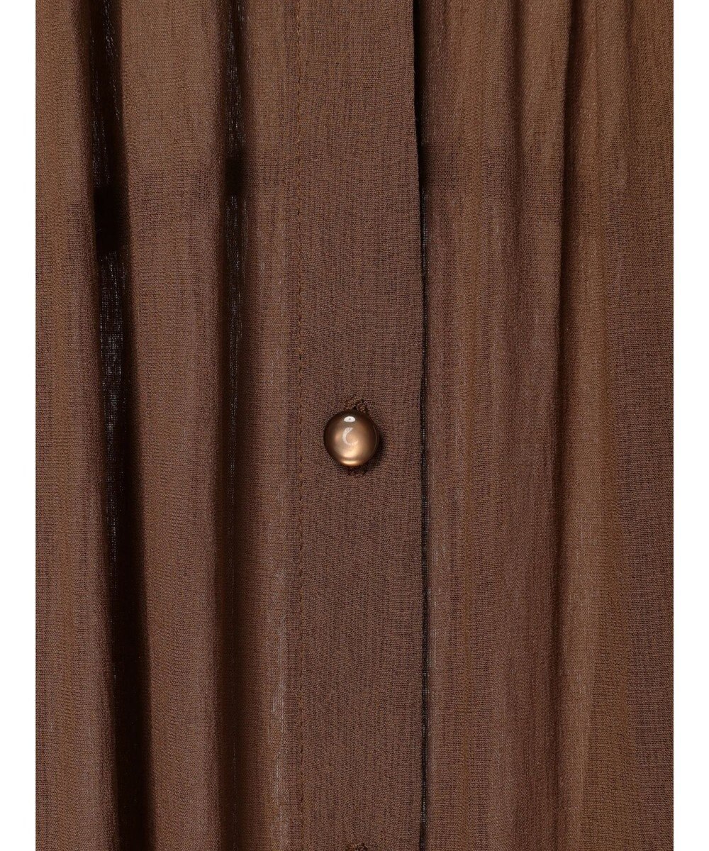 CRAFT STANDARD BOUTIQUE ウ゛ィンテージボイル袖シャーリングワンピース 