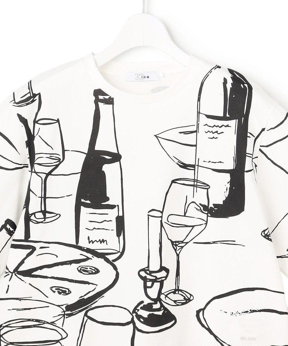 ICB L 【30th ANNIVERSARY】 MILANO プリントTシャツ 