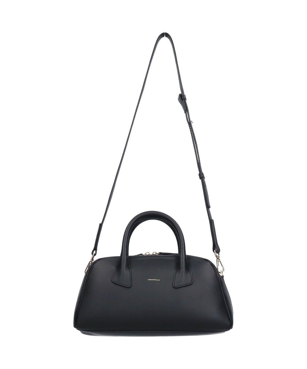INTER-CHAUSSURES 【LORISTELLA】ミディアムサイズレザーハンドバッグ 