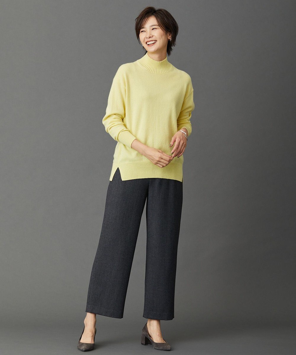 J.PRESS LADIES 【洗える・WEB限定カラーあり】CASHMERE BLEND ハイネック ニット 