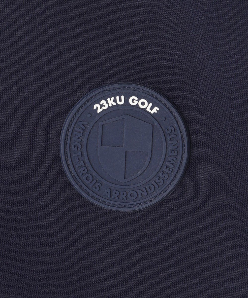 23区GOLF 【WOMEN】ロゴ衿 スタンドブルゾン 