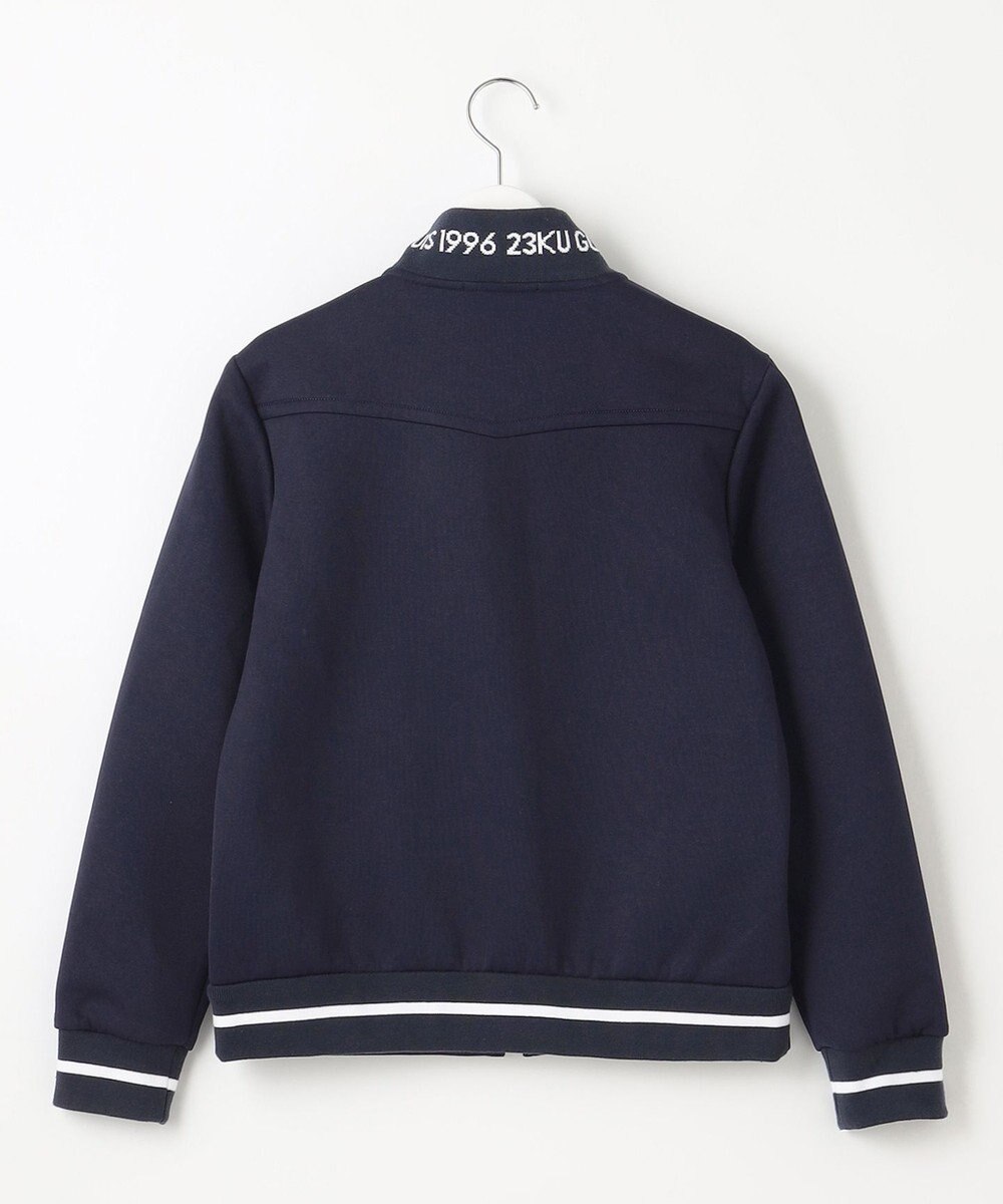 23区GOLF 【WOMEN】ロゴ衿 スタンドブルゾン 