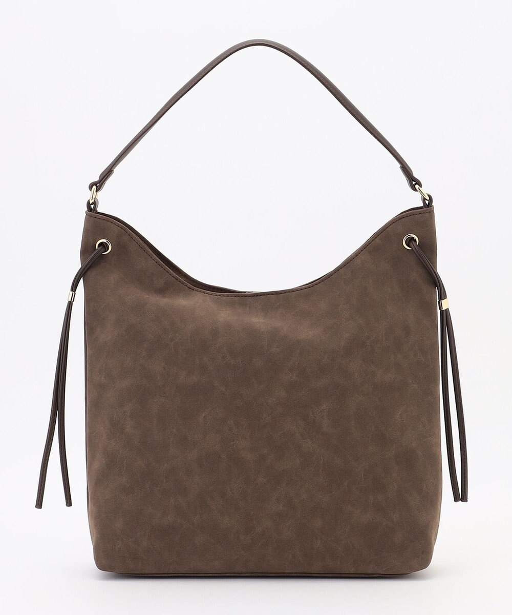 ANY 【A4サイズ収納可】スエードワンショルダーバッグ 