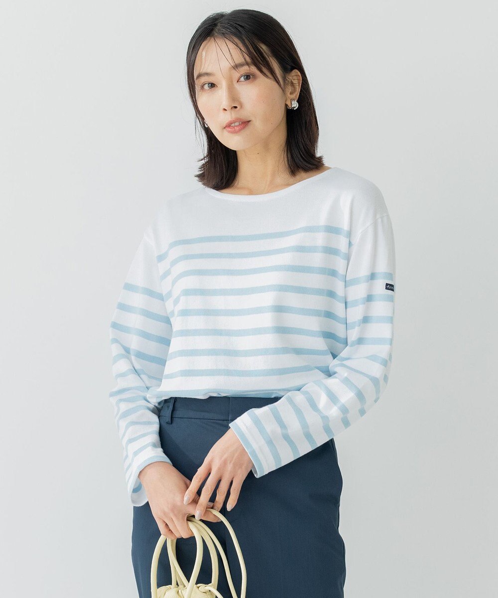 23区 S 【洗える】Armor-lux バスクシャツ カットソー 