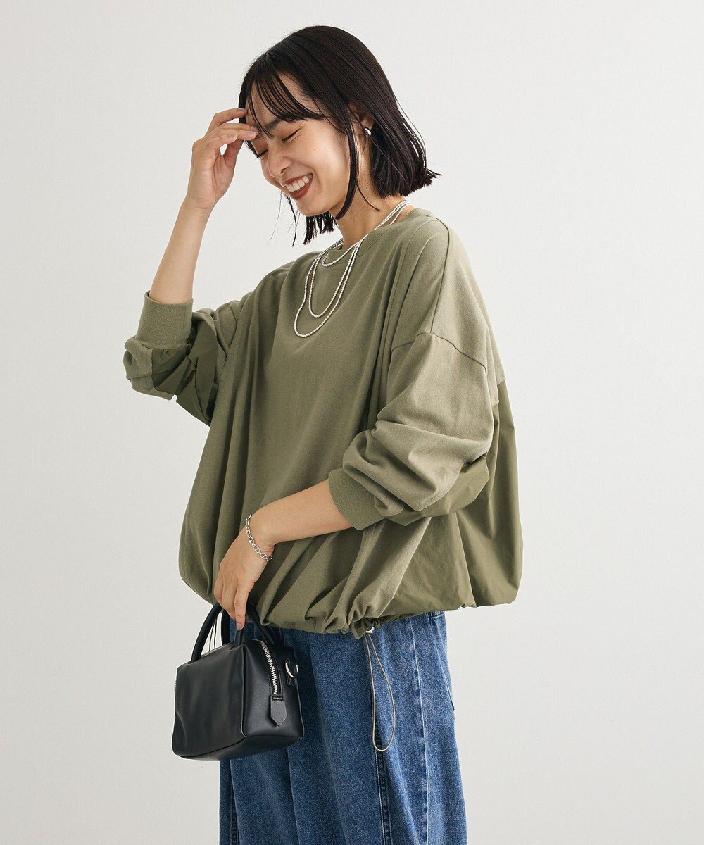 Green Parks バルーンドッキングプルオーバー 