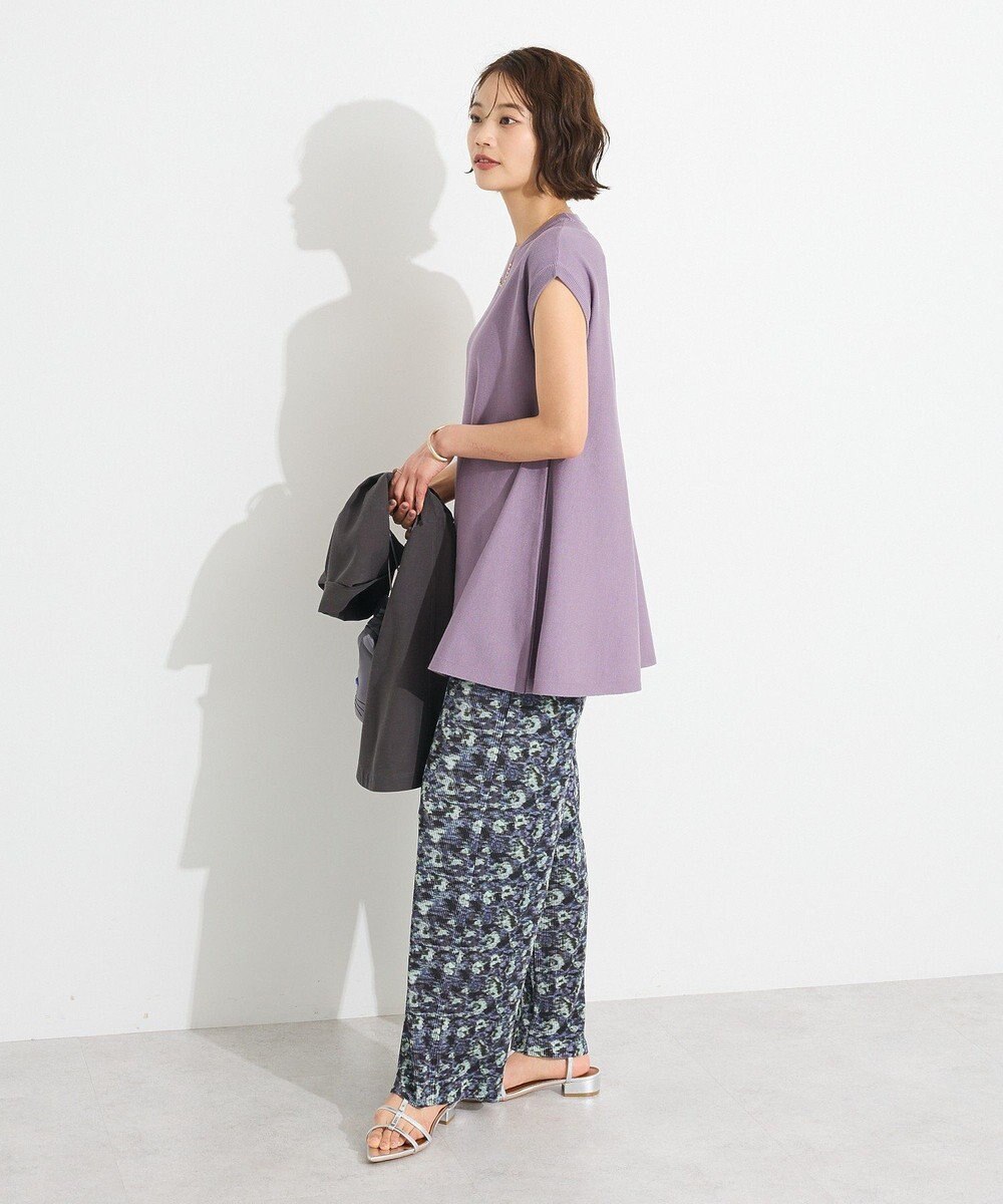 CRAFT STANDARD BOUTIQUE ファンクショナルノースリーブフレアニットプルオーバー 