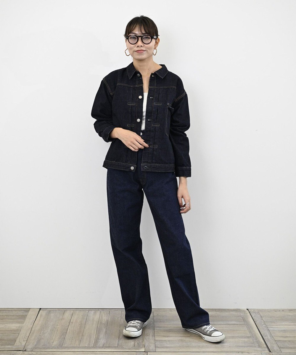 LENO KAY HIGH WAIST JEANS　ハイウエストストレートデニムパンツ 