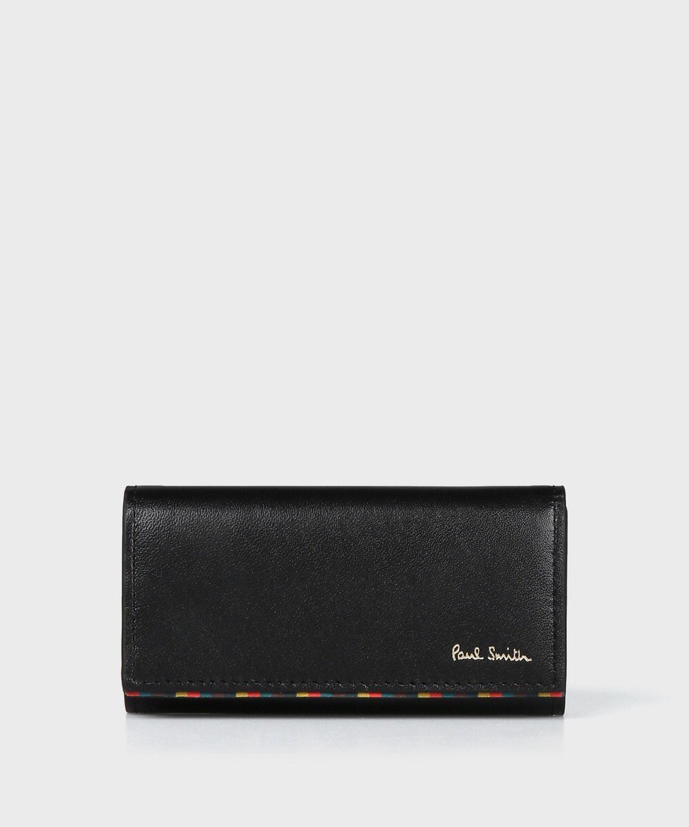Paul Smith ブライトストライプトリム キーケース 