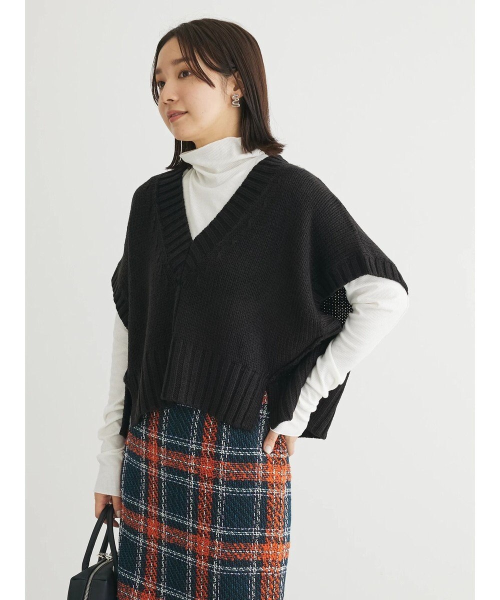 Green Parks ・ＳＵＧＡＲ　ＳＰＯＯＮ　ショートニットベスト 