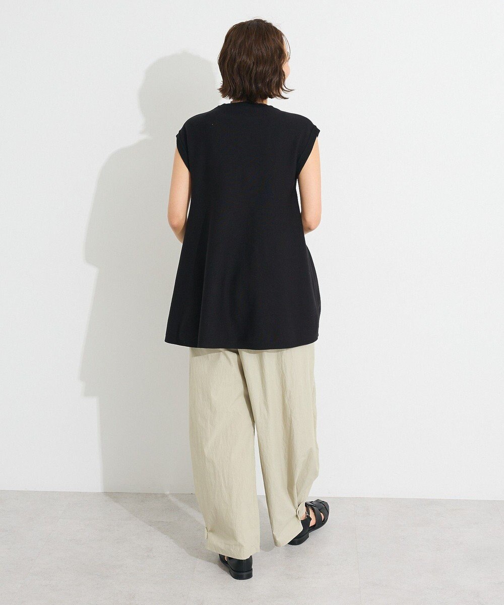 CRAFT STANDARD BOUTIQUE ファンクショナルノースリーブフレアニットプルオーバー 