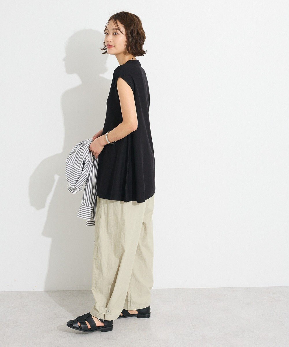 CRAFT STANDARD BOUTIQUE ファンクショナルノースリーブフレアニットプルオーバー 