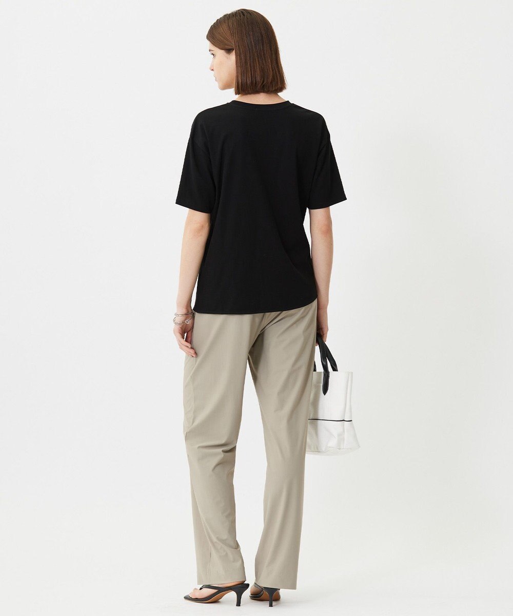 ICB L 【接触冷感・UVケア・吸水速乾・洗える】グレースジャージー イレギュラーヘムカットソー 