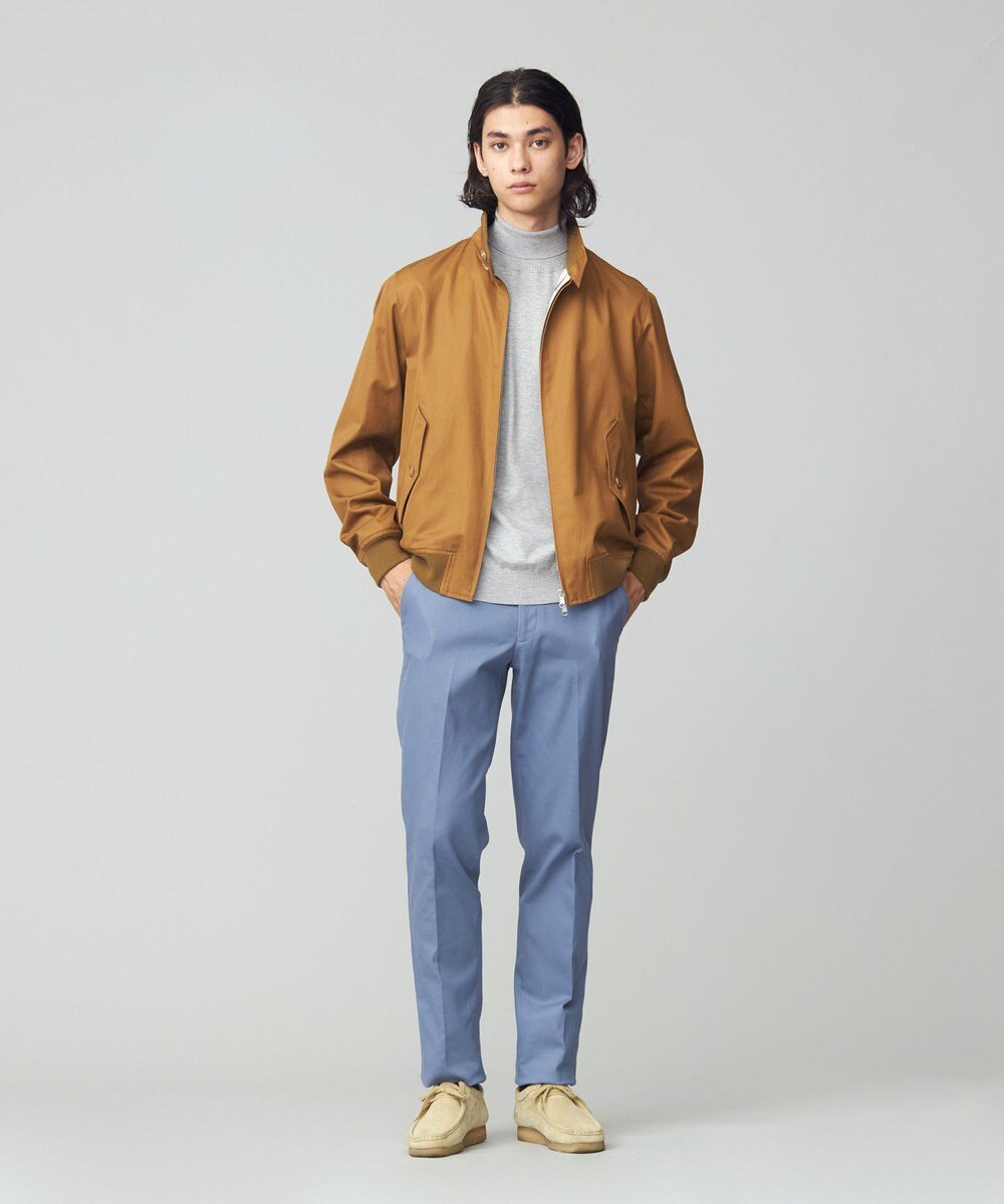 J.PRESS MEN ピースダイ トリコチンストレッチパンツ 