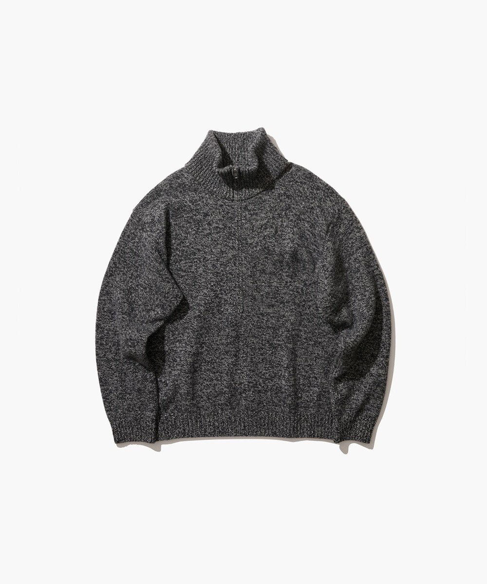 ATON LAMBS WOOL | ハーフジップセーター  - UNISEX 
