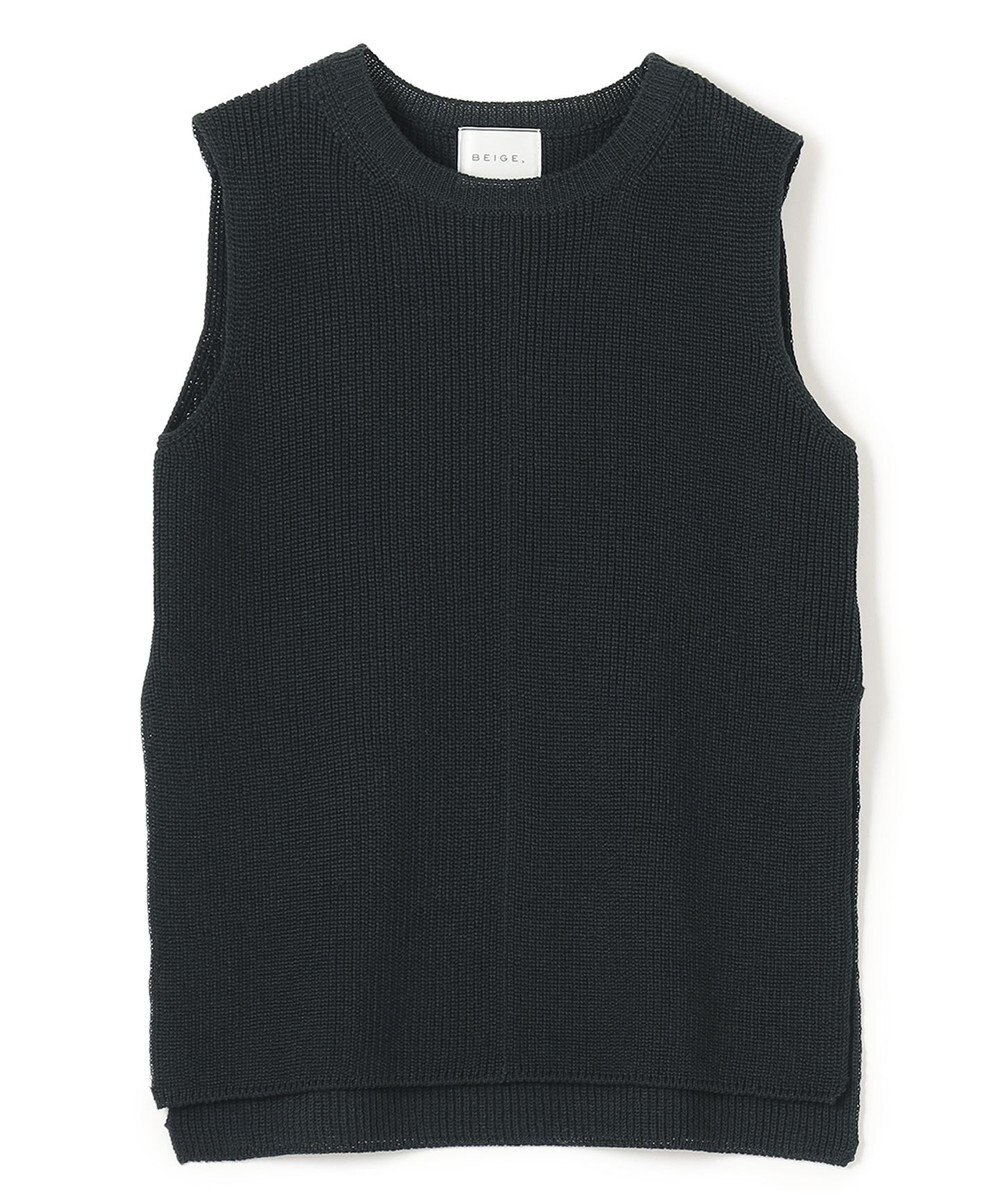 BEIGE， BARR / ノースリーブニット 