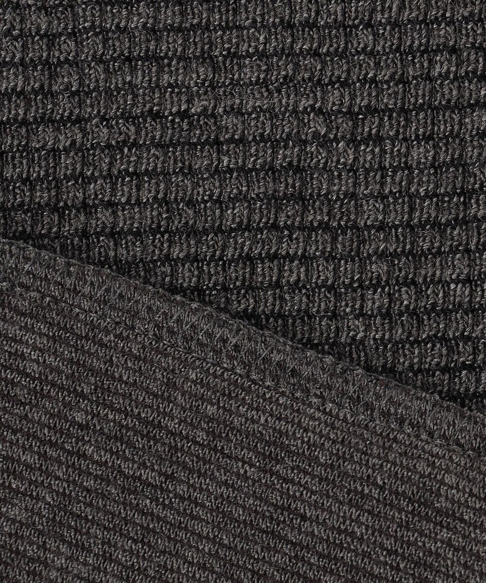 23区GOLF 【23Fondation/MEN】【吸湿発熱】ワッフルジャガード ハーフジップ 