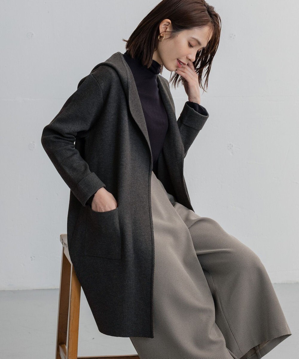 ANY 【ウエストゴム】ラップ風ガウチョパンツ 