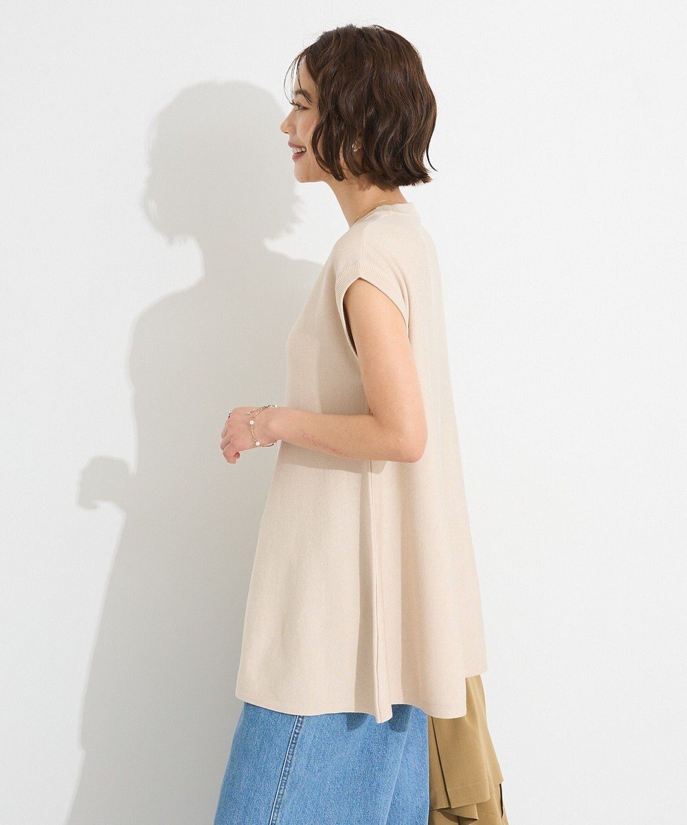 CRAFT STANDARD BOUTIQUE ファンクショナルノースリーブフレアニットプルオーバー 