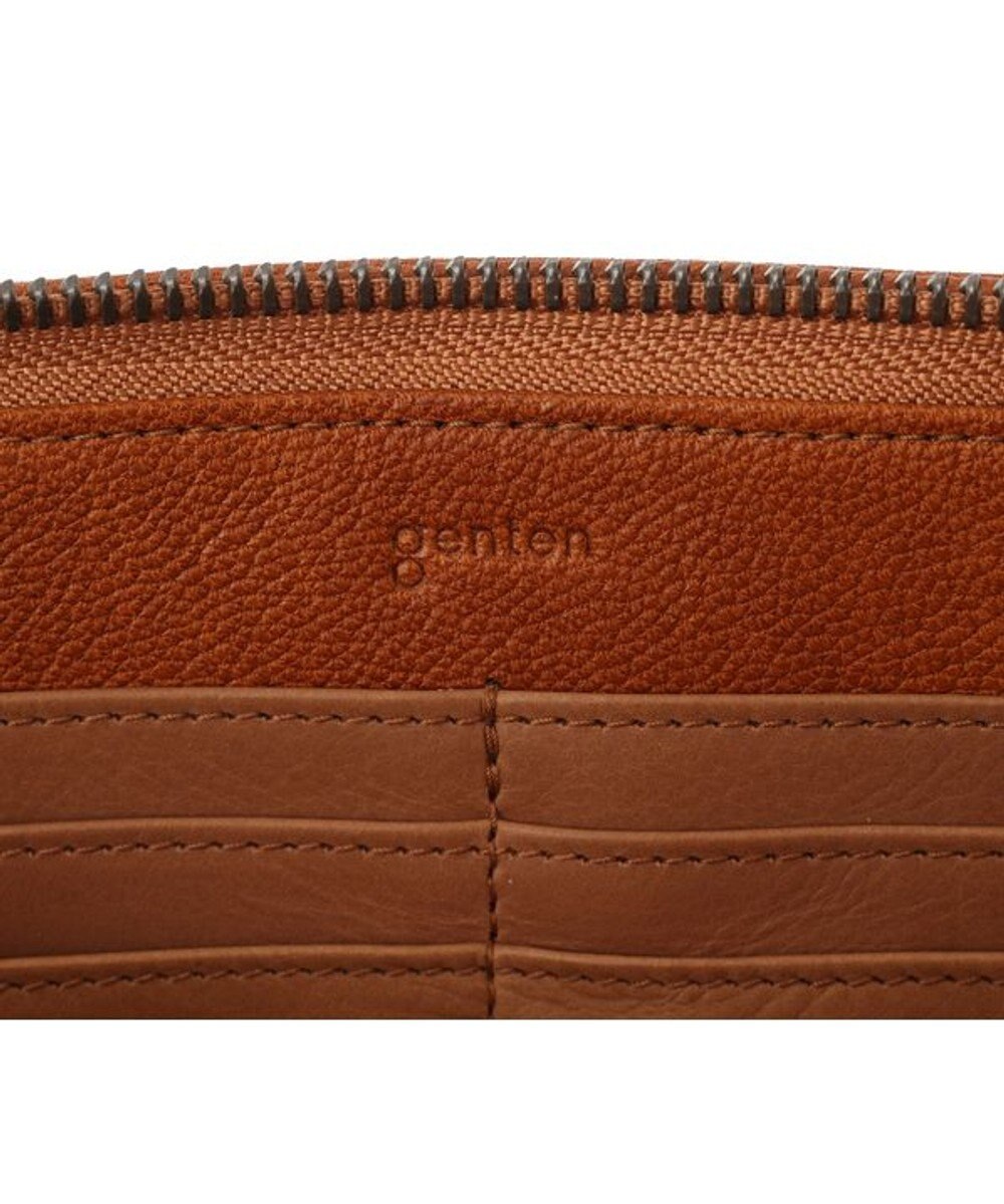 genten ゴートベーシック ラウンド長財布 