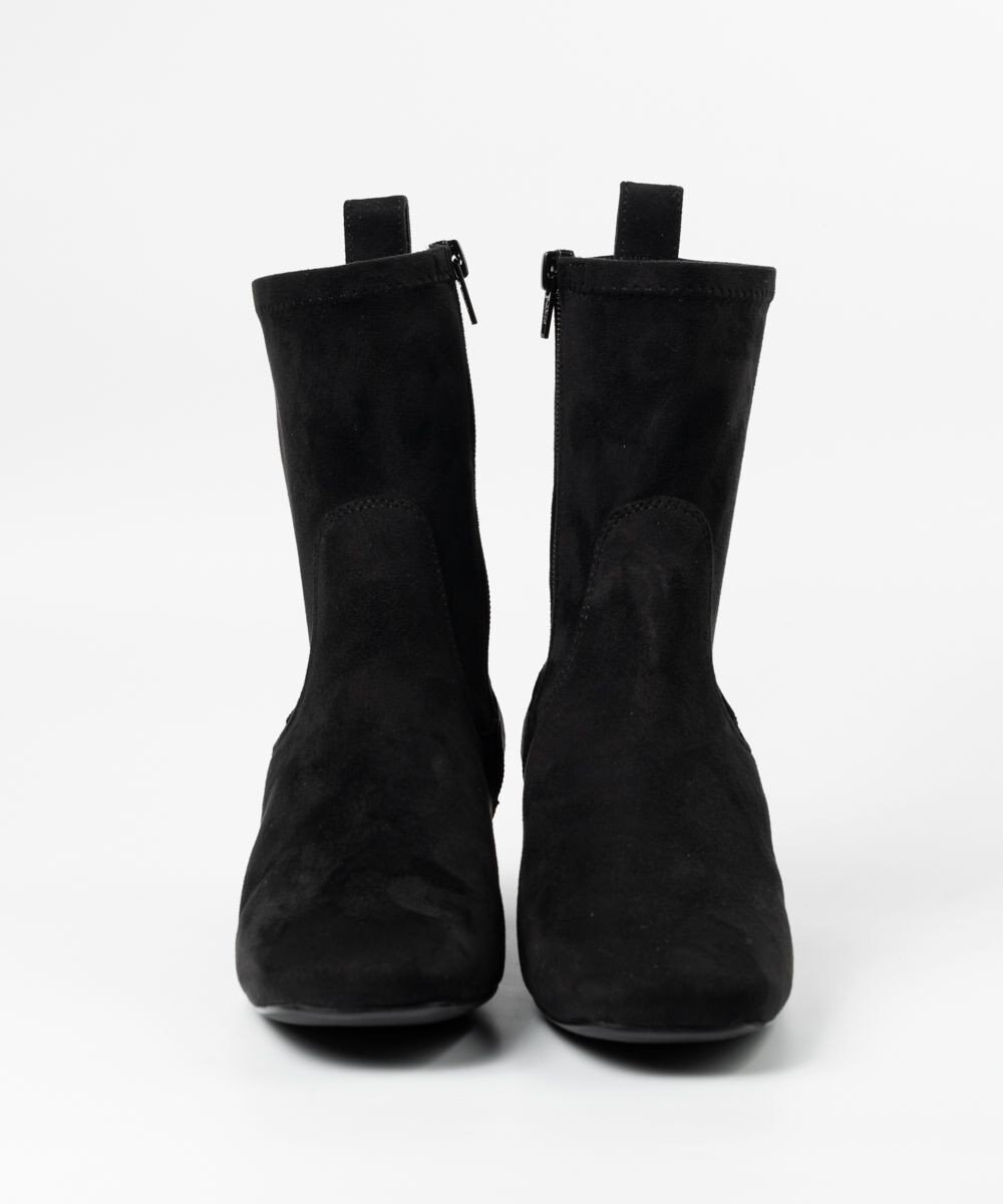 BONTRE 【UNISA/ウニサ】ショートヒールストレッチブーツ 