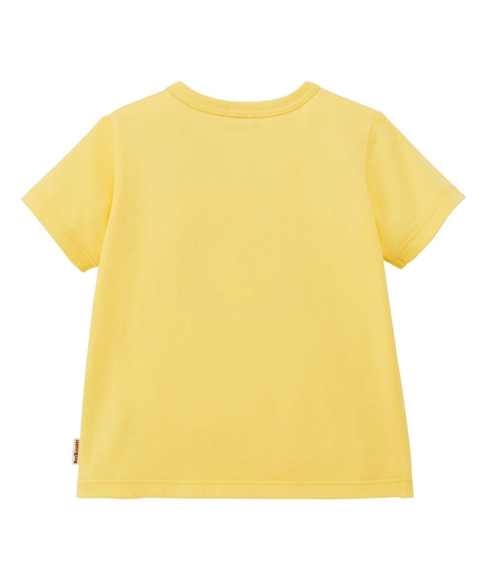 MIKI HOUSE HOT BISCUITS 【80-120cm】カラフルビーンズ フェイスプリント 半袖Tシャツ 