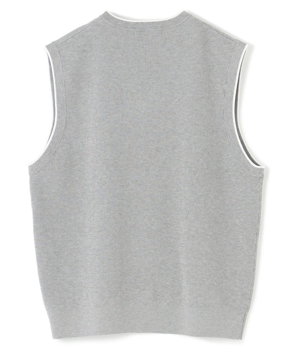 UNFILO MENS スタイリッシュ ニット ベスト 