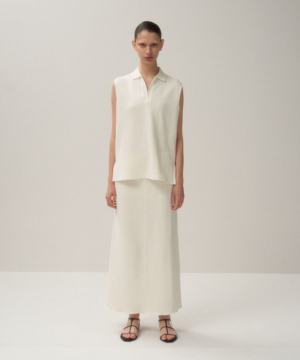 ATON LINEN JERSEY | ポロタンクトップ 