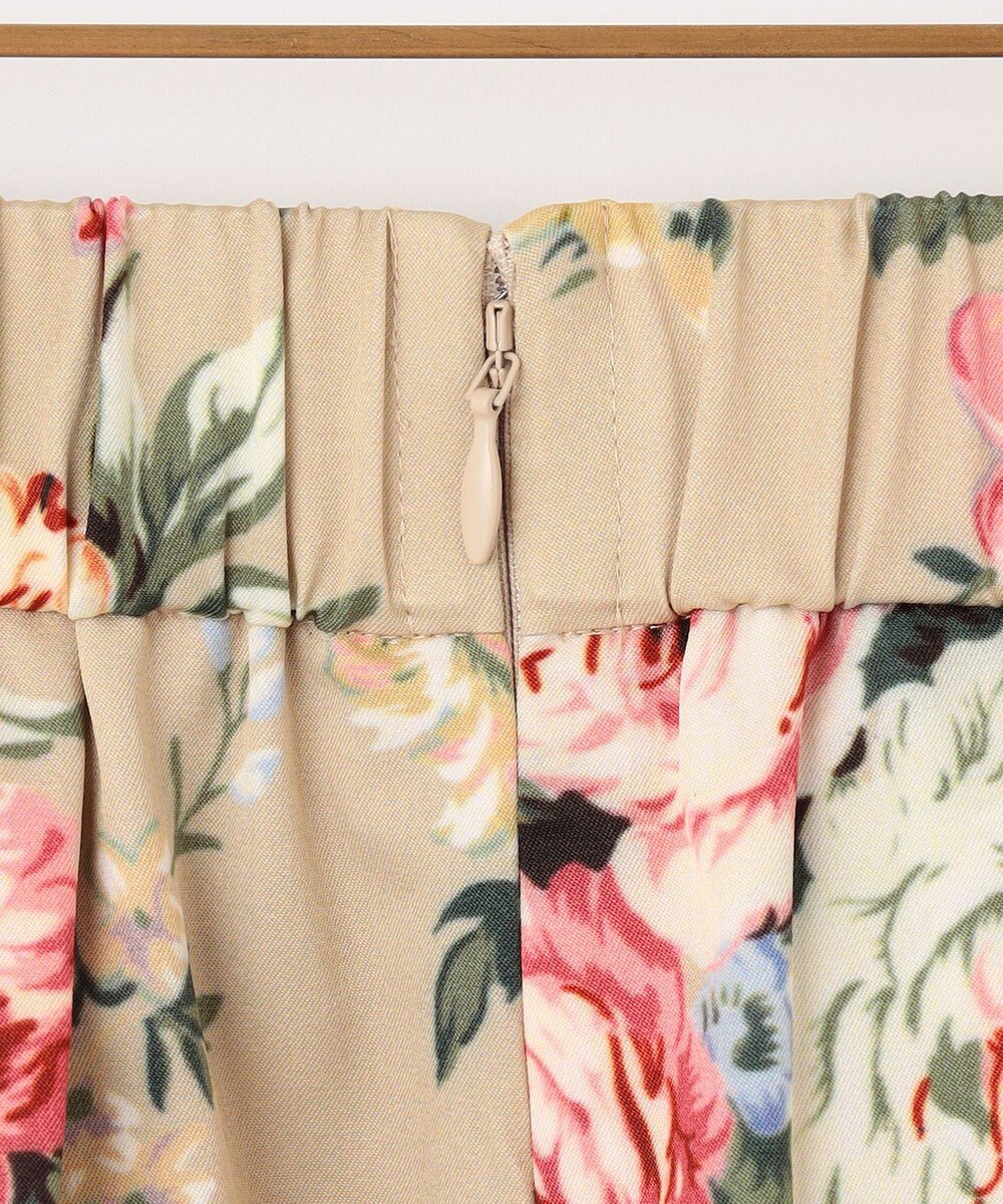 組曲 S 【23AW】ローズブーケプリント フレアスカート 