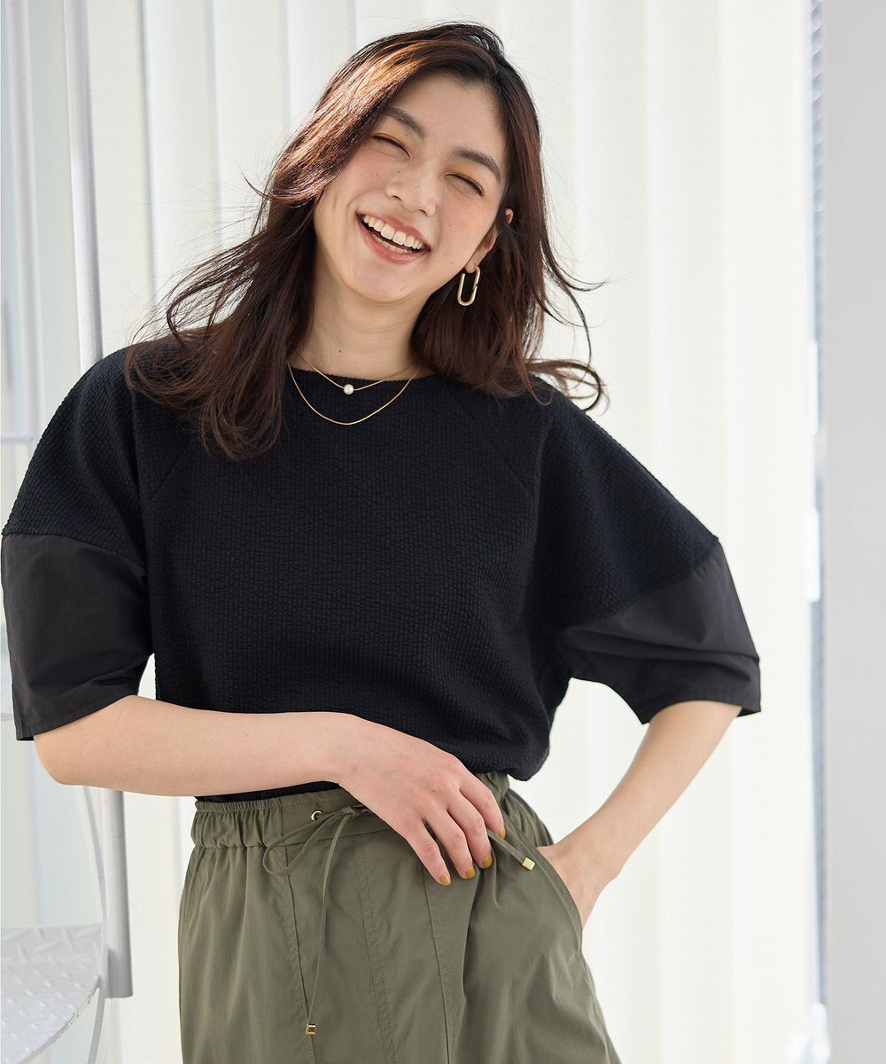 ANY L 【洗濯機可】サッカーランタンスリーブプルオーバー 