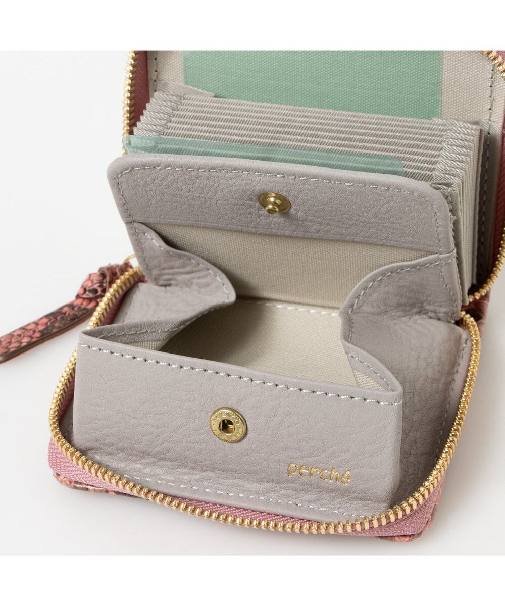 UNBILLION ペルケ perche / ダイヤモンドパイソン・ジャバラカートウォレット 