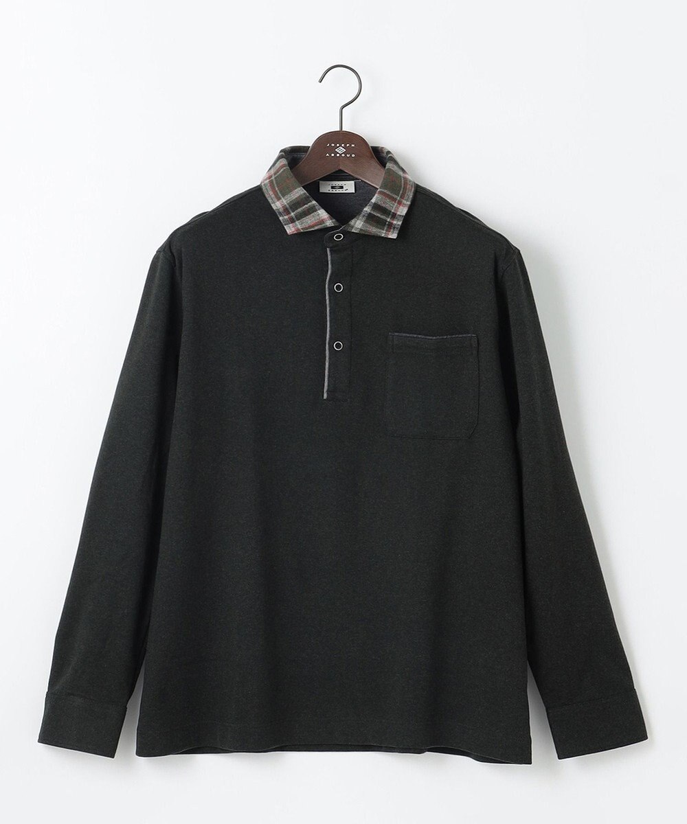 JOSEPH ABBOUD 【キングサイズ・保温性/滑らかな肌触り/多機能ポロシャツ】 ウィンターダディー ポロシャツ 