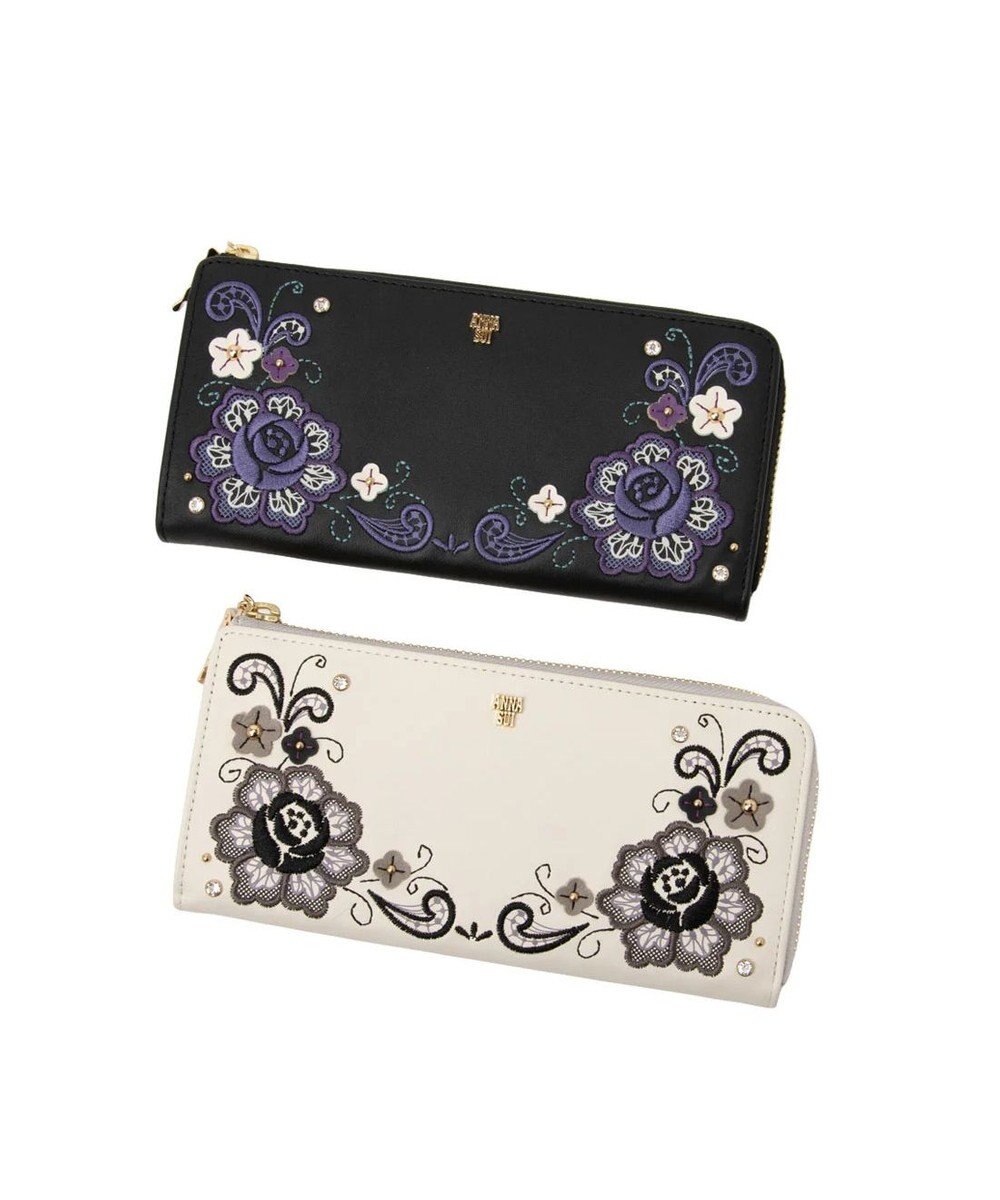 ANNA SUI ララ Lファスナー長財布 