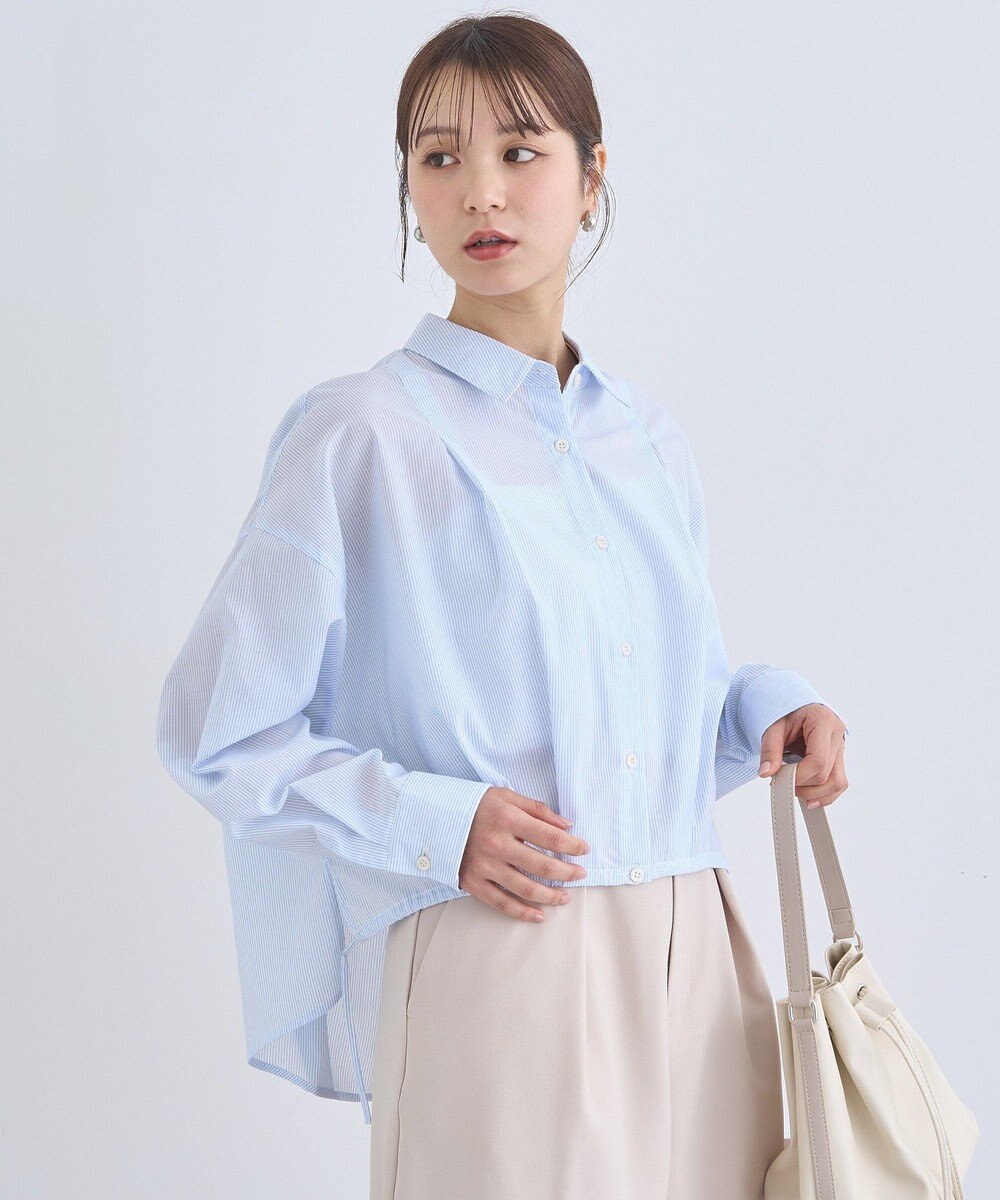 earth music&ecology ＴＲキュプラドロストシャツ 