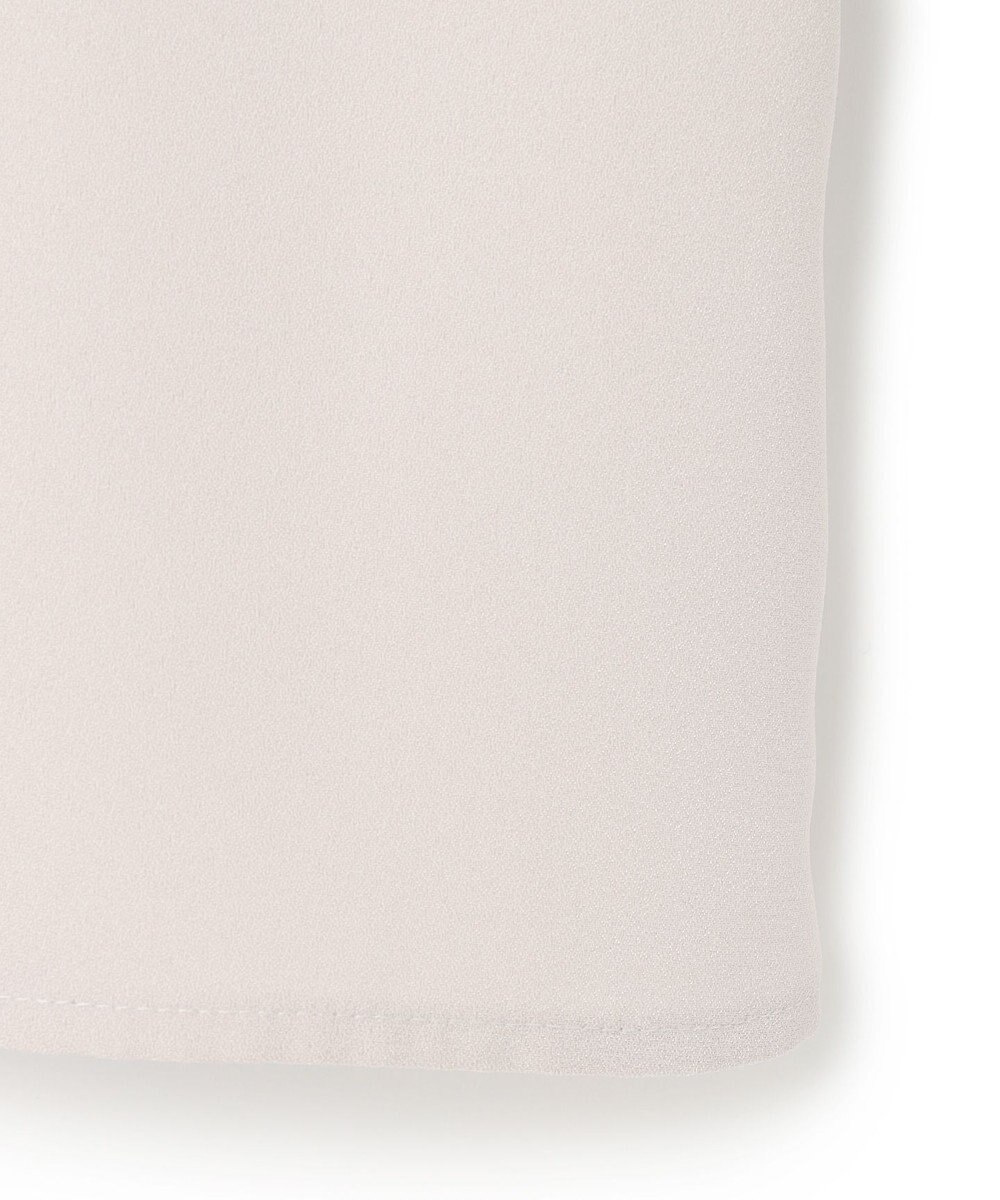 ICB 【UVケア・接触冷感・速乾・防シワ・洗える】 FluidBackSatin ランタンスリーブブラウス 