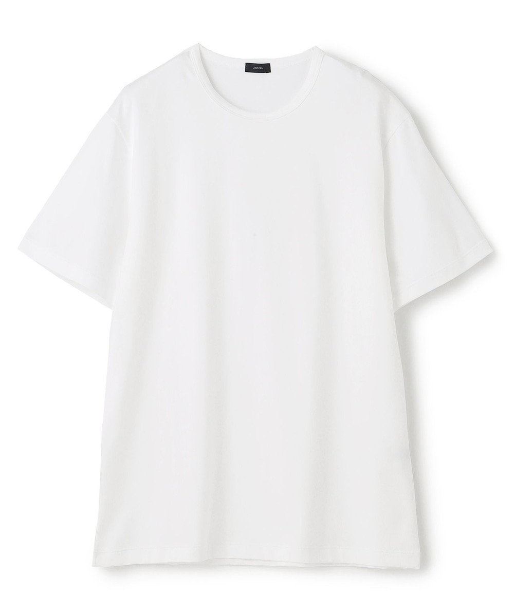 JOSEPH HOMME Suvin Soft Jersey T-shirt ホワイト系