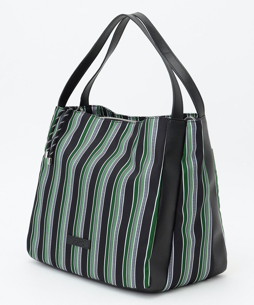 Y'SACCS マルチストライプ すっきりトート Mサイズ 