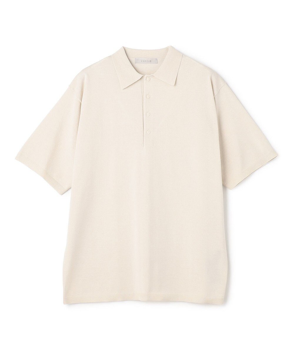 UNFILO MENS アラエルアンチピリングニット ポロ 