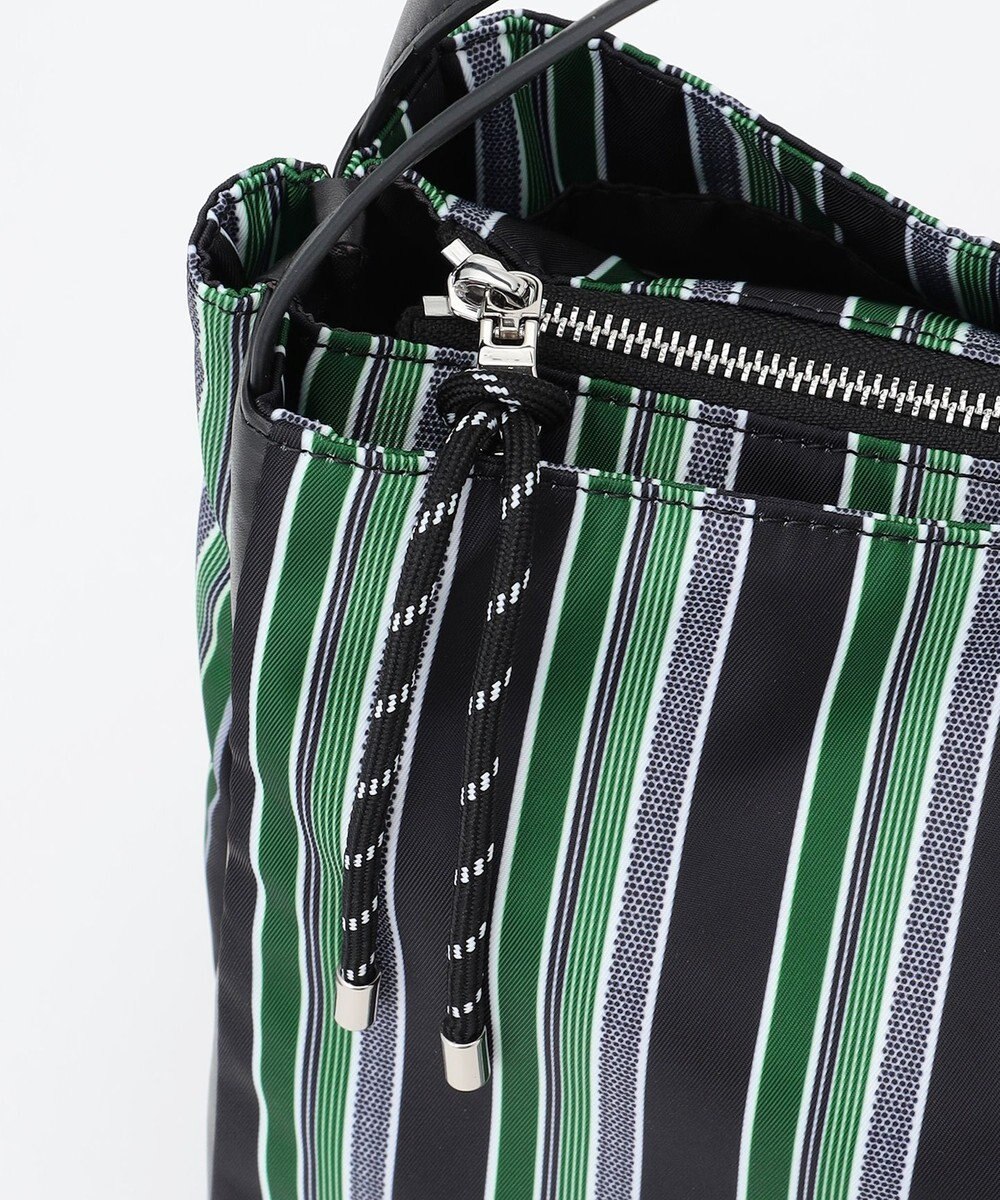 Y'SACCS マルチストライプ すっきりトート Mサイズ 