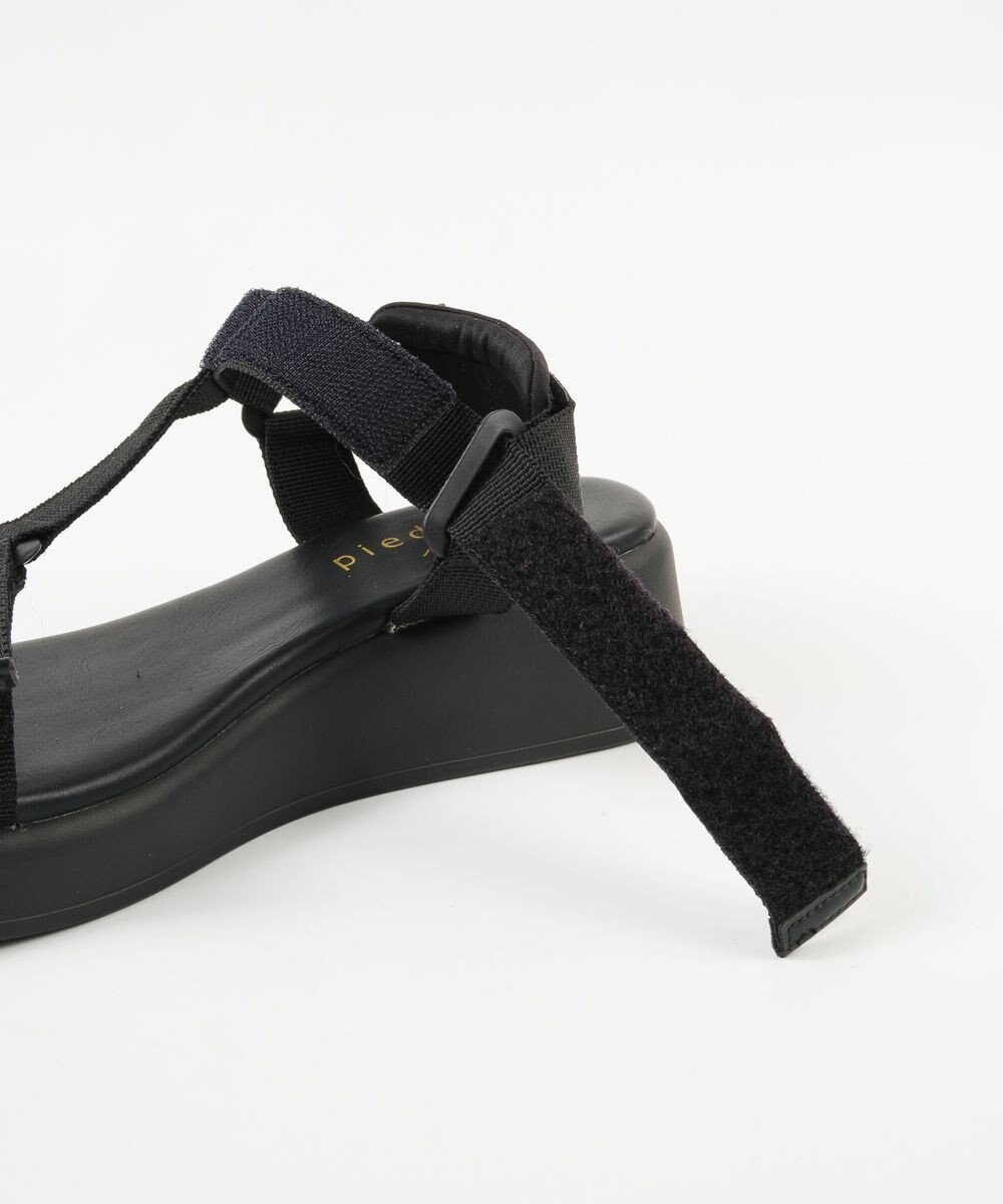 BONTRE 【pied du lapan/ピエドラパン】厚底ベルクロスポーツサンダル/50752ZI 