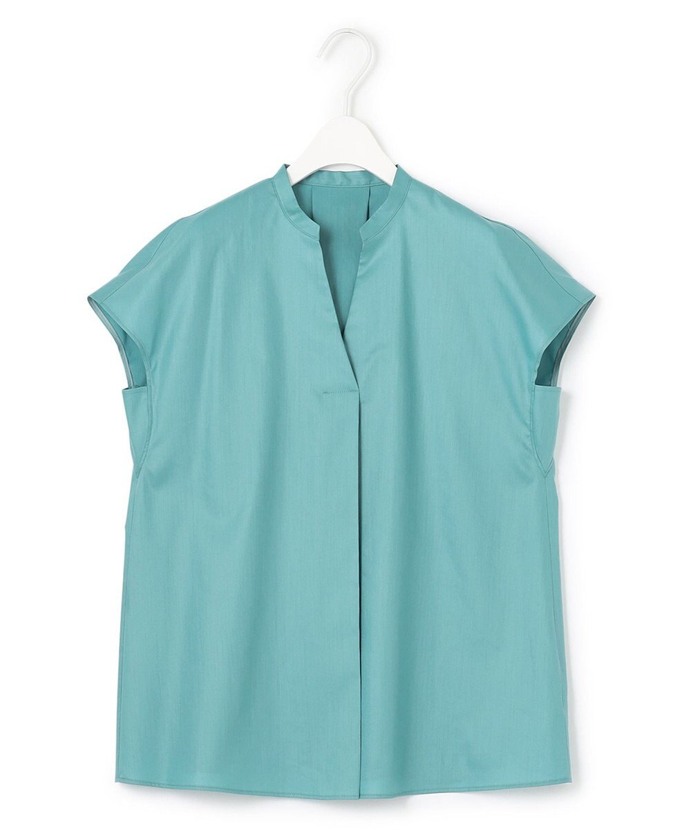 ICB L 【接触冷感・洗える】エステルラミーチンツ プルオーバーブラウス 